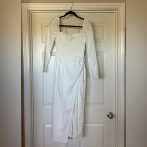 Reformation White Issac Dress - NWT - size 4